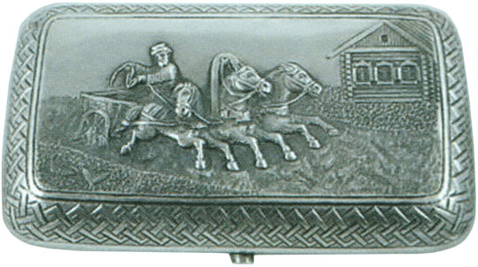 Портсигар «Тройка»
