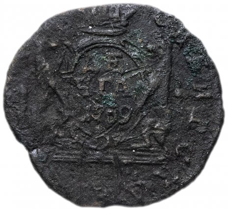 денга 1769 КМ сибирская монета