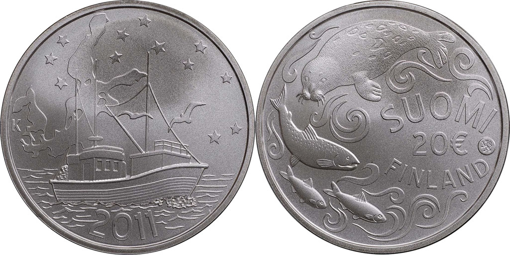 20 евро 2011, защита Балтийского моря