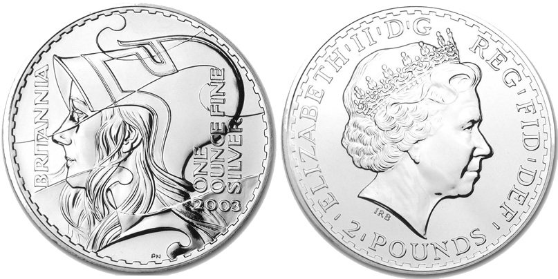 2 фунта 2003, Британия